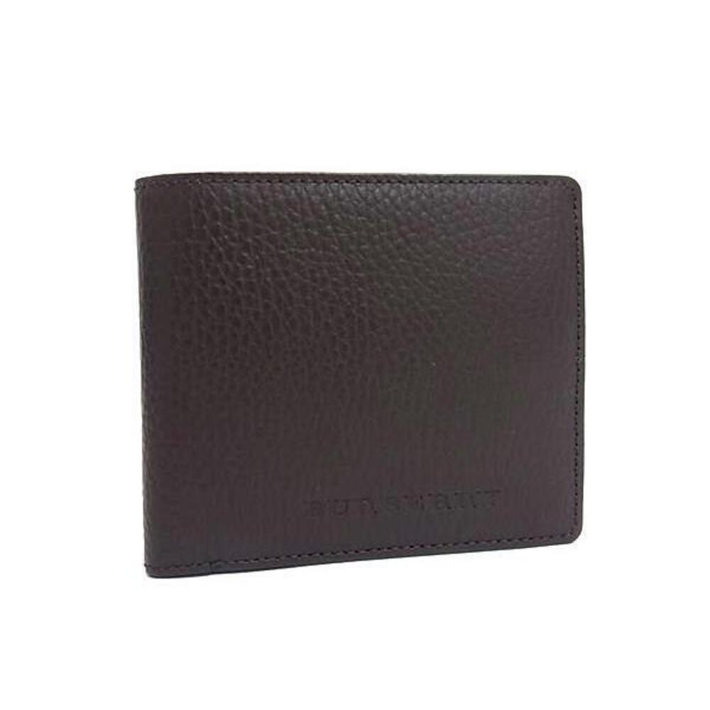 BURBERRY Leather Bi fold Wallet Billfold Wallet Brown - Picture 1 of 7
